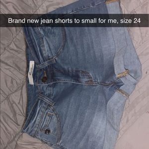 Jean shorts